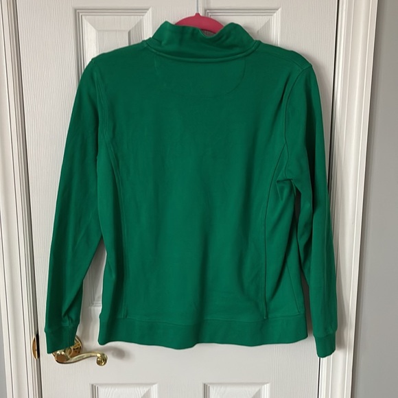 Vineyard Vines Women’s Green 3/4 Zip - Medium - Picture 3 of 4